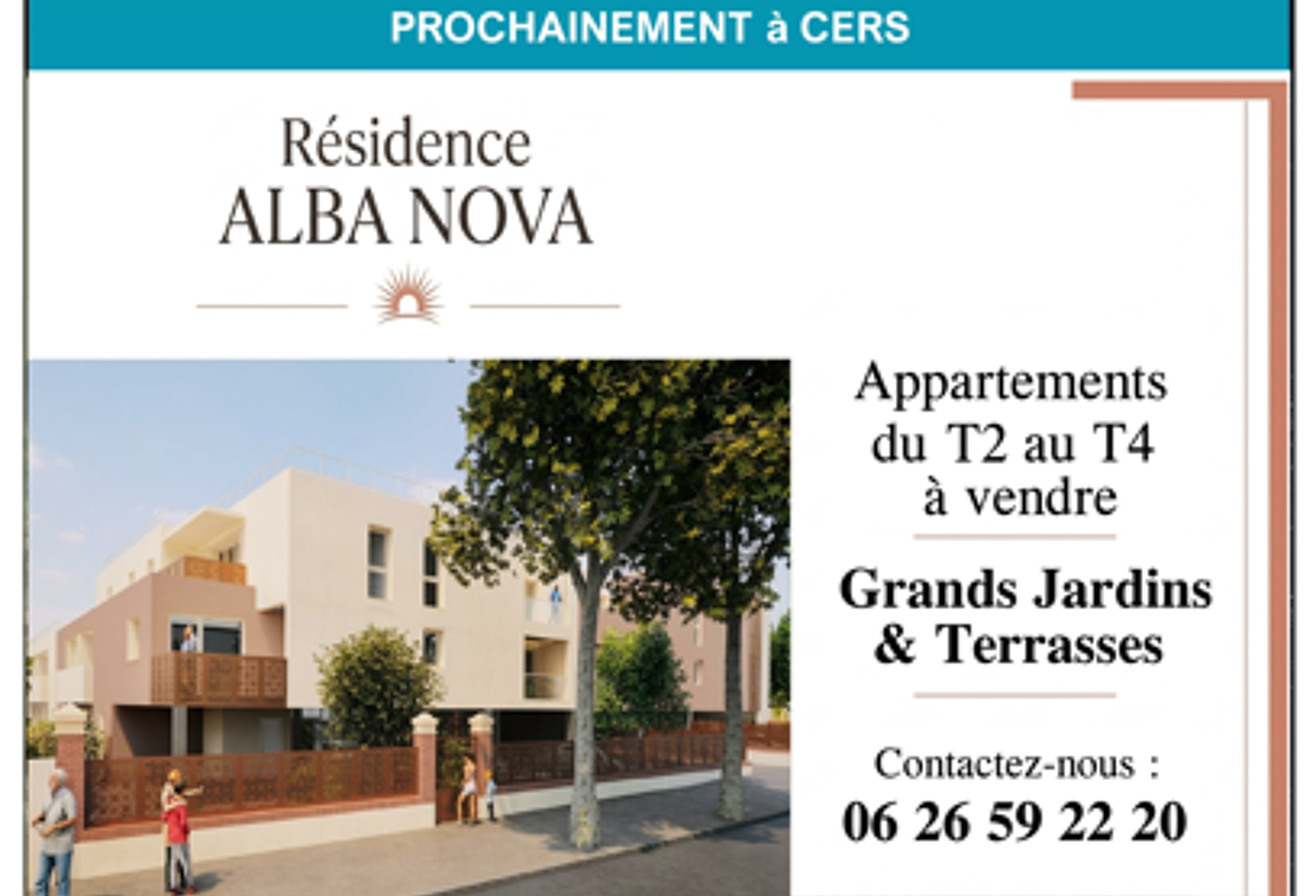 Vente appartement 4 pièces 80 m² Cers (34420) — photo 1