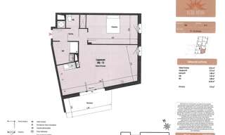 Appartement 2 Pièces 63 m² à vendre à Cers (34420)