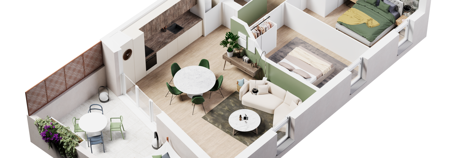 Appartement 3 Pièces 74 m² à vendre à Cers (34420)