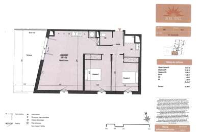 Appartement 3 pièces 268000 €
