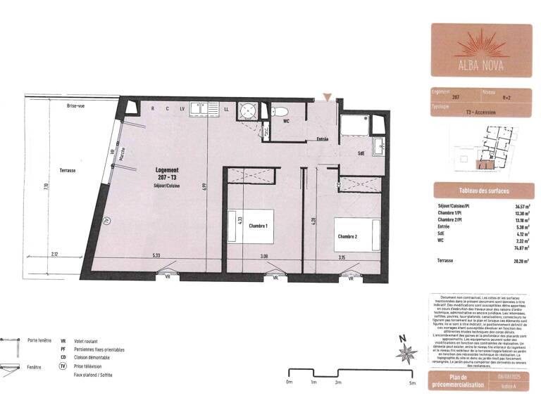 Appartement 3 pièces 74 m² — photo 1