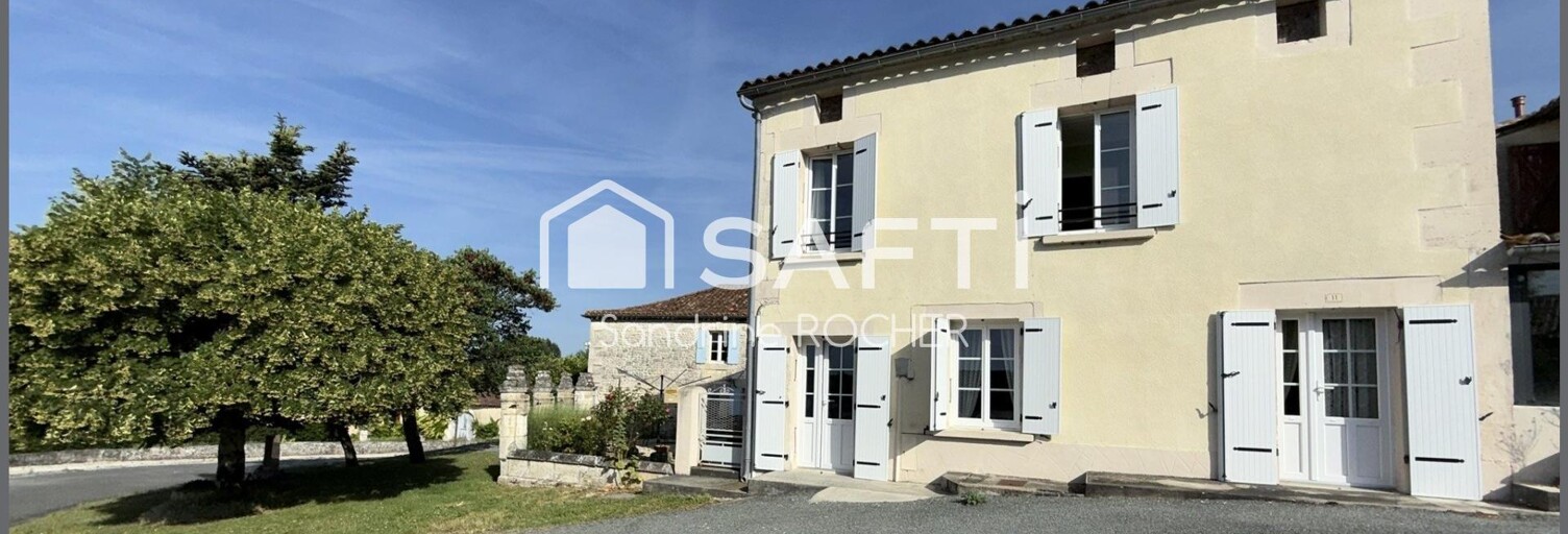 Maison 4 Pièces 75 m² à vendre à Champagne-et-Fontaine (24320)