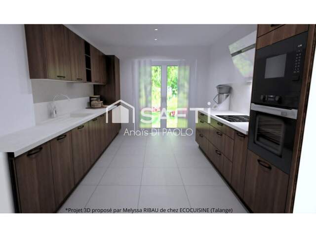 Maison à fort potentiel de 82m² avec garage et stationnement — photo du bien