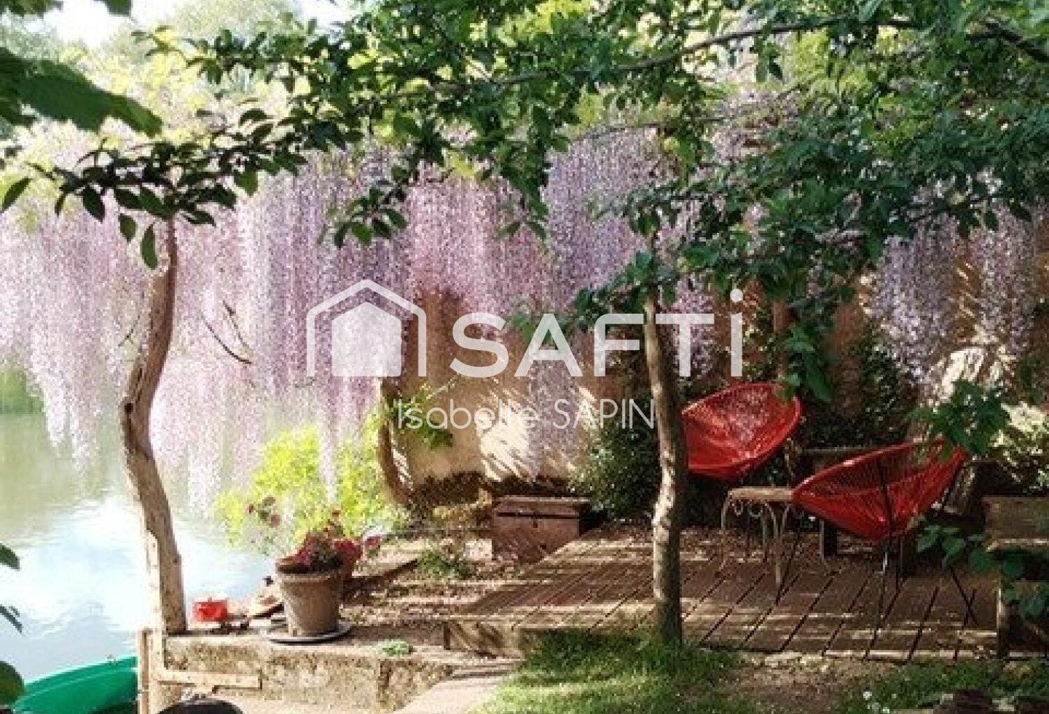 Un écrin de verdure atypique au bord de l'eau — photo 1
