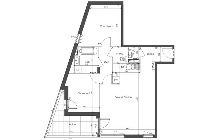 Vente Appartement 3 pièces — photo 5
