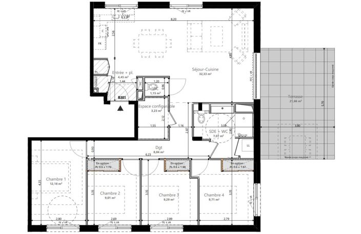 Vente Appartement 5 pièces — photo 4