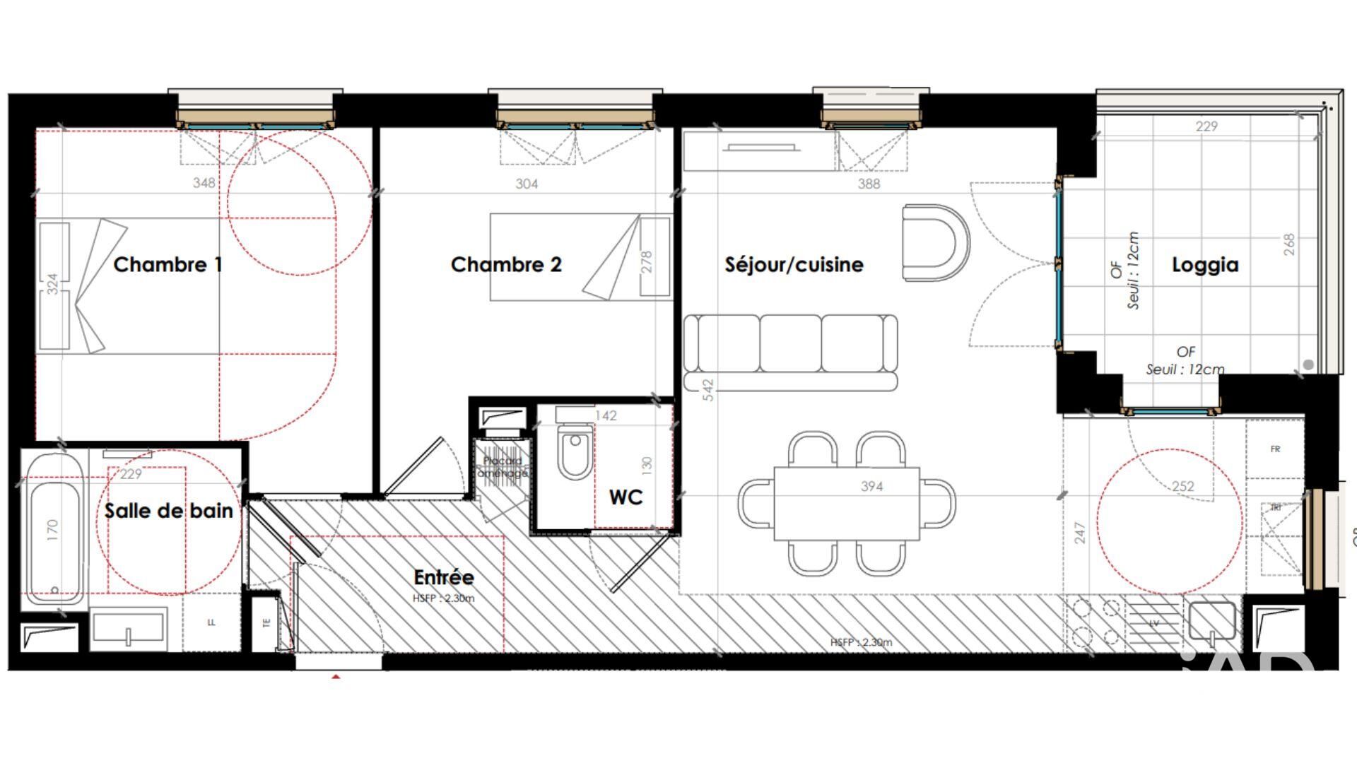 Vente Appartement 3 pièces - Photo 4