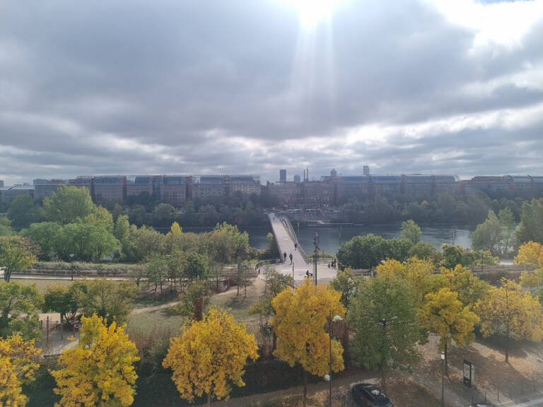 VENTE CALUIRE ET CUIRE 69300 - QUAIS RHONE FACE TETE D OR RAVISSANT CANUT T2 59M2 HABITABLES AVEC VUE EXCEPTIO — photo 1