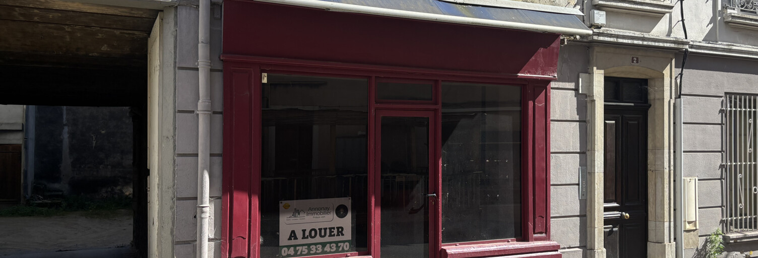 Commerce  30 m² à louer à Annonay (07100)