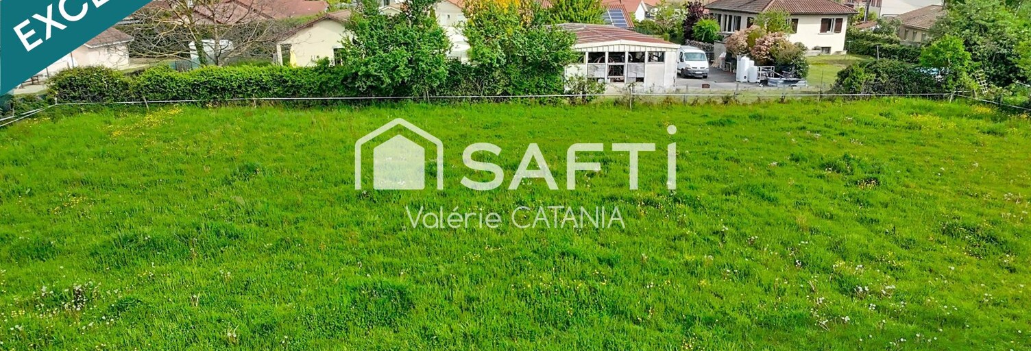 Terrain  1526 m² à vendre à Saint-Siméon-de-Bressieux (38870)