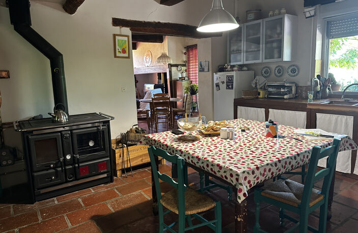 AGREABLE FERME RENOVÉE PLEINE DE CHARME — photo 5
