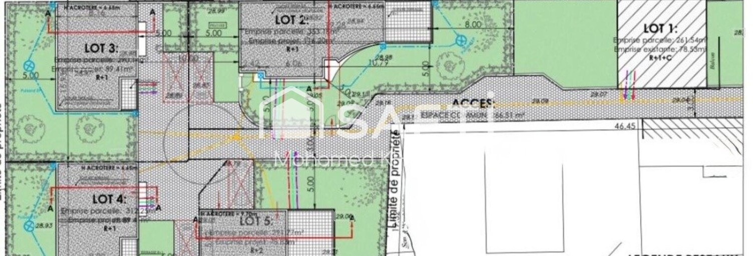 Terrain  312 m² à vendre à Poissy (78300)