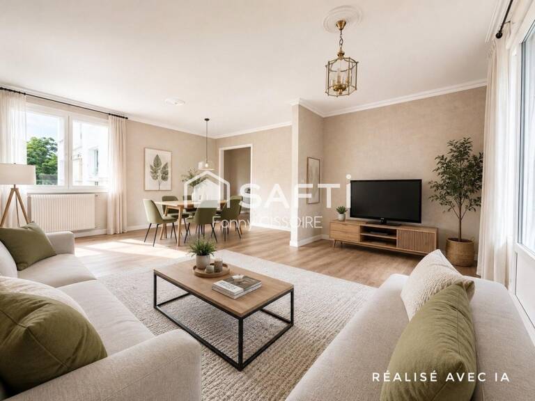 T4 spacieux avec balcon, parking et cave — photo 1