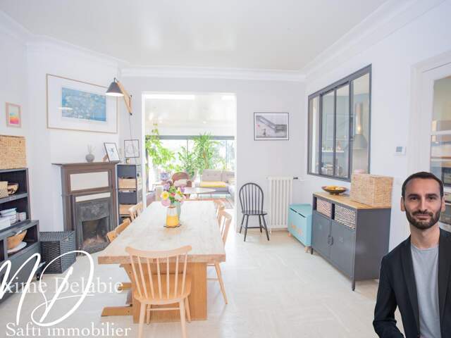 LE MANS  GARE NORD | MAISON BOURGEOISE ANGEVINE  4 CHAMBRES  TERRASSE  JARDIN  — photo du bien
