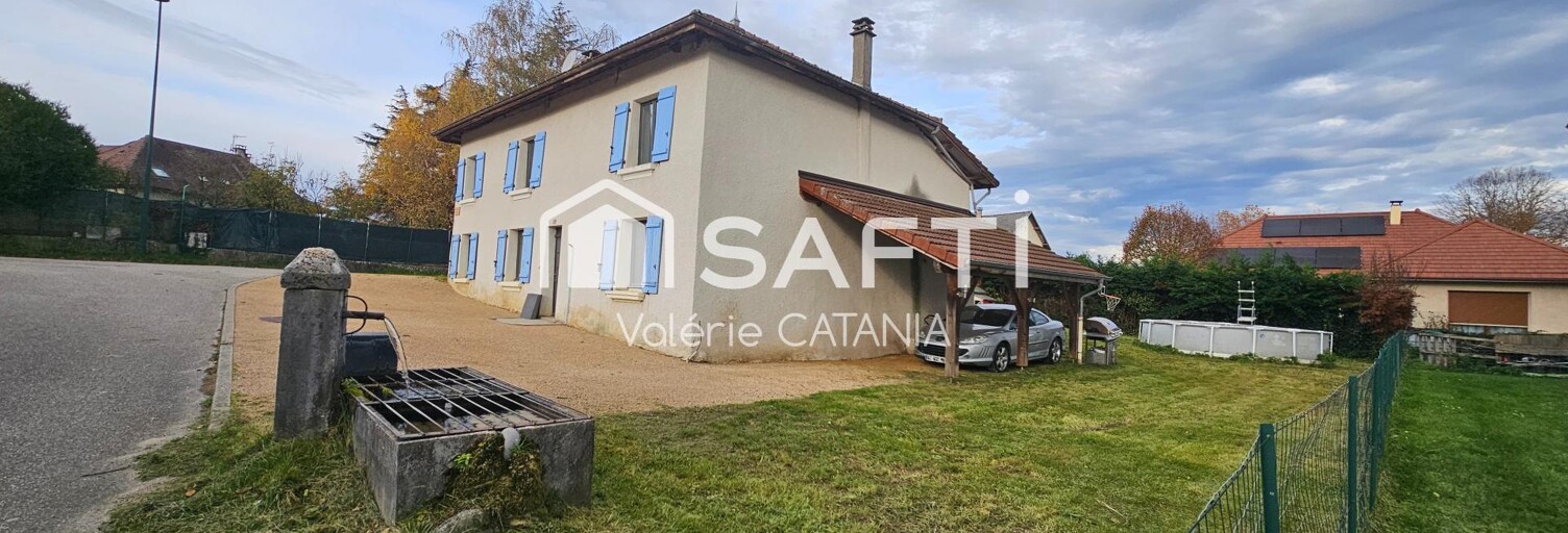 Maison 7 Pièces 161 m² à vendre à Velanne (38620)