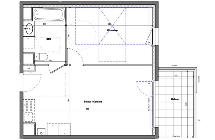 Vente Appartement 2 pièces — photo 4
