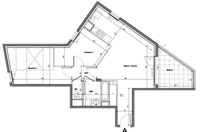 Vente Appartement 3 pièces — photo 4