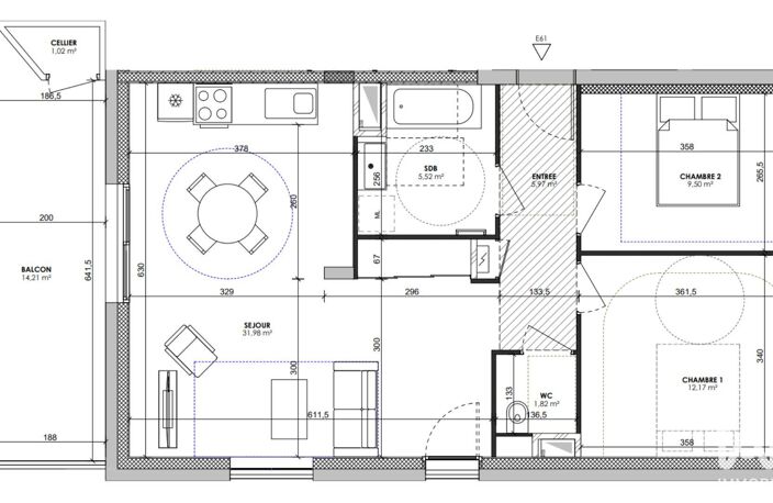 Vente Appartement 3 pièces — photo 4