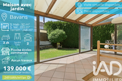 Maison 5 pièces 139000 €