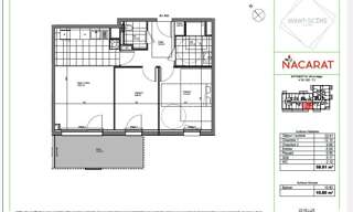 Appartement 3 Pièces 58 m² à vendre à Florange (57190)