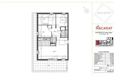 Appartement 4 pièces 332000 €
