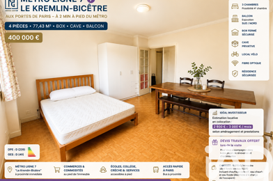 Appartement 4 pièces 400000 €