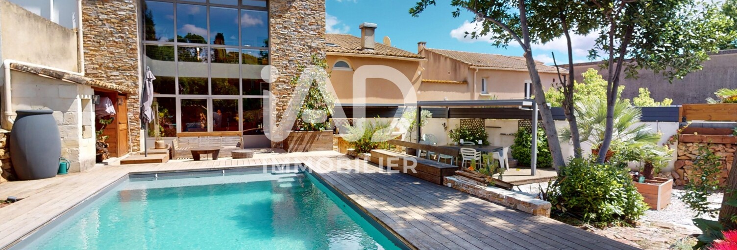Maison 8 Pièces 230 m² à vendre à Creissan (34370)