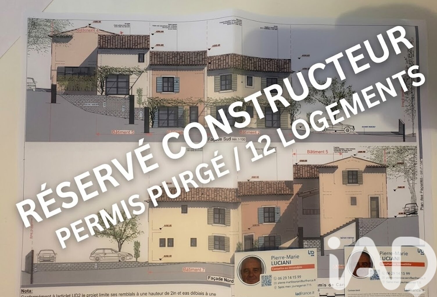 Vente Terrain à bâtir 1 581 m&sup2; — photo 1