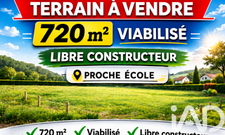 Terrain  720 m² à vendre à Camarsac (33750)