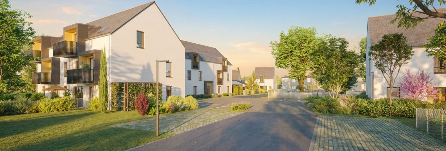Appartement neuf T3, T4 Pièce 62 à 85 m² à vendre à Guérande (44350)