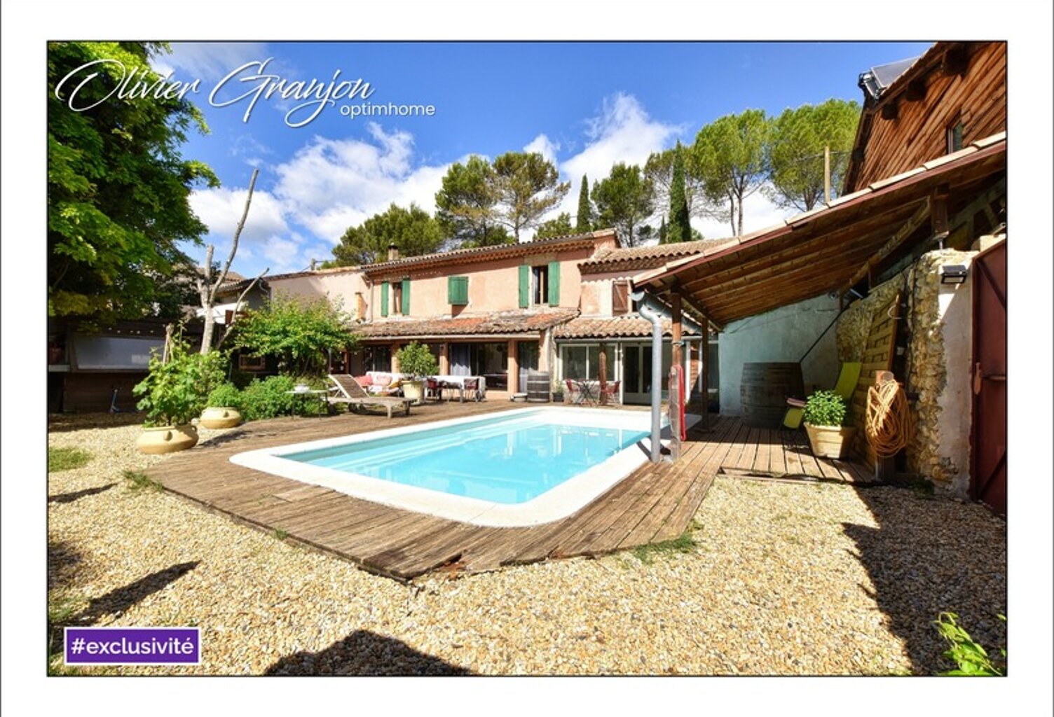 Maison de caractère avec studio indépendant et piscine au cœur de l'Hérault — photo 1