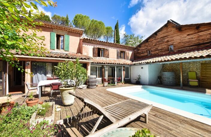 Maison de caractère avec studio indépendant et piscine au cœur de l'Hérault — photo 4