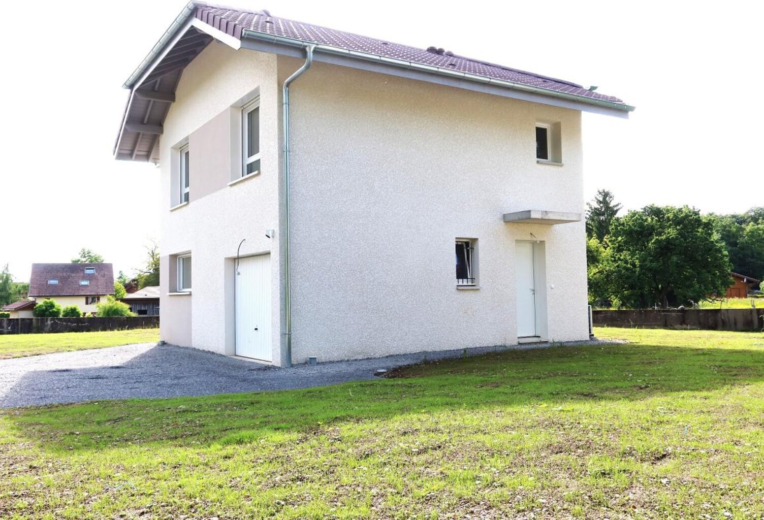 74500 FETERNES à 5mn EVIAN embarcadère,villa neuve type F4/5 de 110m²hab au calme et ensoleillé sur 460m²terr plat — photo 1