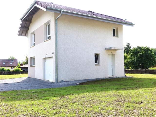 74500 FETERNES à 5mn EVIAN embarcadère,villa neuve type F4/5 de 110m²hab au calme et ensoleillé sur 460m²terr plat — photo du bien