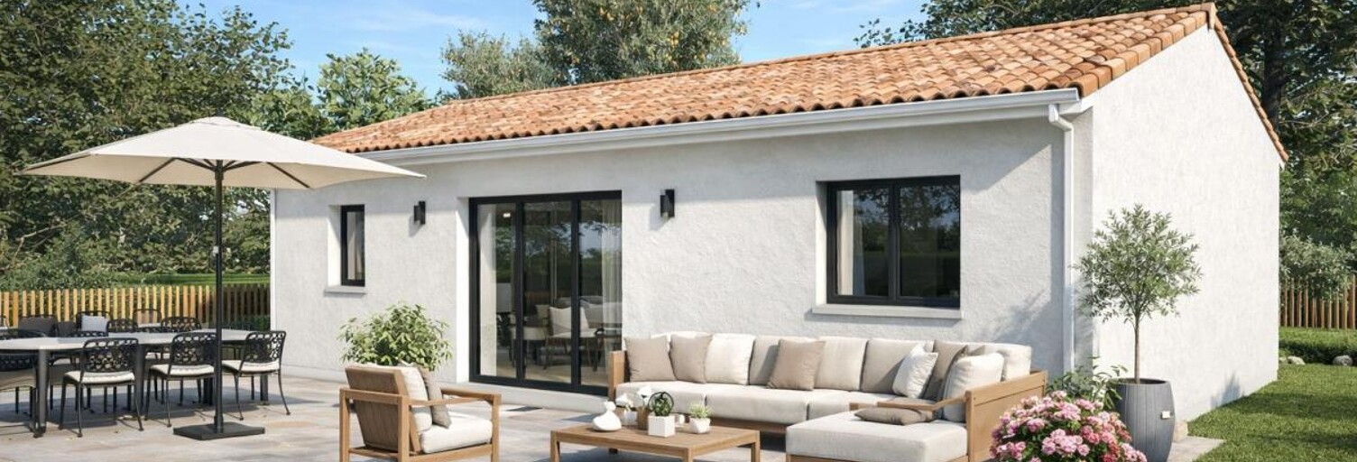Maison 62 m² à construire Castres-Gironde (33640)