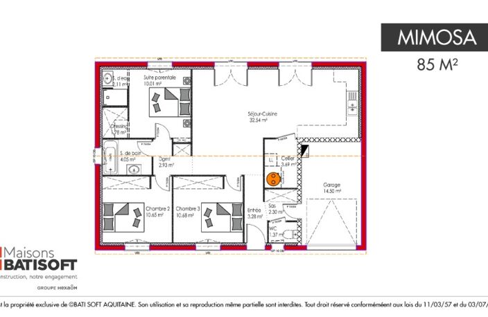 Maison à construire à Brach (33480) — photo 5