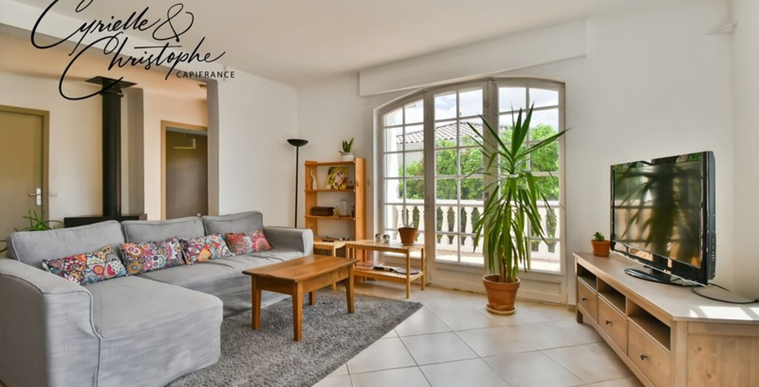 Dpt Hérault (34), à vendre à CANET, maison familiale T6 130m² avec studio indépendant, piscine, pool house sur terrain de 880m² — photo 1