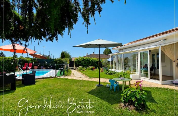 Maison Plain-pied 134m² - 4 chambres - Terrain 1140m² avec piscine - PINEUILH (33) — photo 3