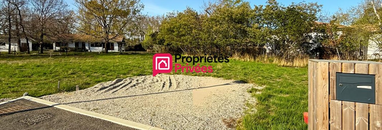 Terrain  773 m² à vendre à Hourtin (33990)