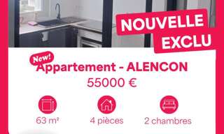 Appartement 4 Pièces 63 m² à vendre à Alençon (61000)