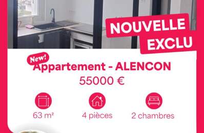 Appartement Alencon 4 pièce(s) 63.83 m2 — photo du bien