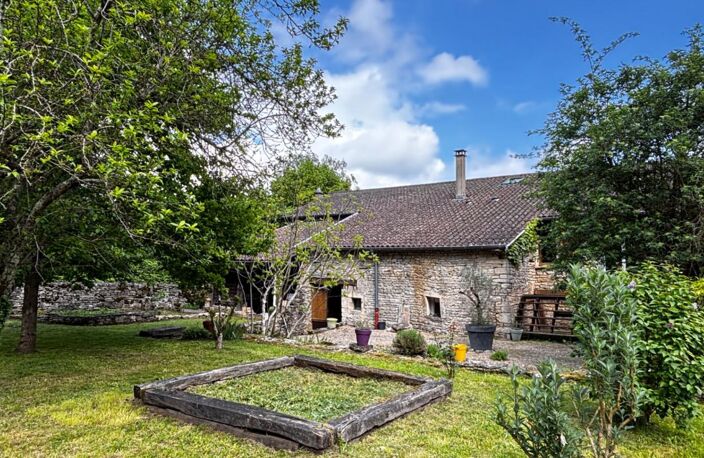 Maison en pierre,  Uchizy, 152 m2 avec beau terrain arboré et dépendances — photo 2
