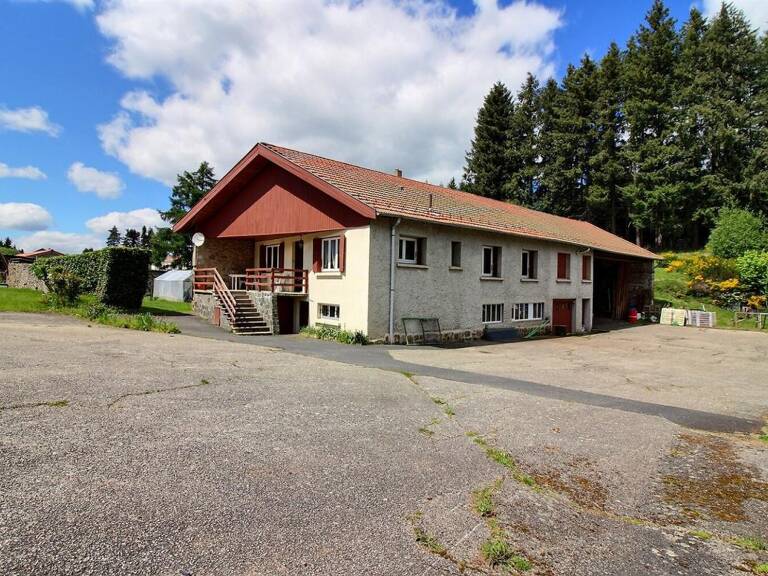 Entre Saint Pal de Mons et Saint Romain Lachalm 43620 ensemble immobilier 700m² de bâtiments dont une maison d'habitation sur 1 hectare de terrain constructible — photo 1