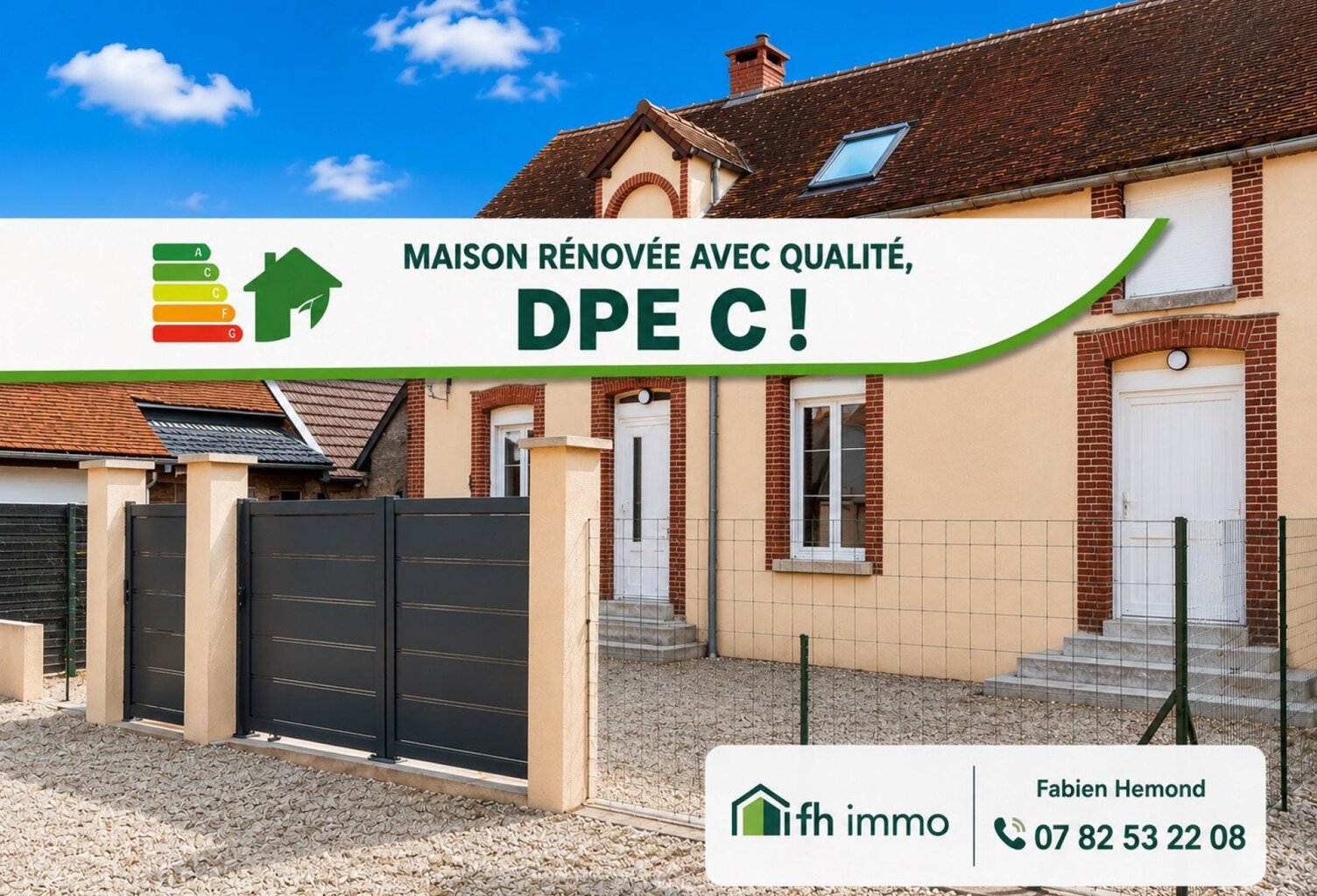 MAISON DE VILLAGE A DIX MINUTES DE SEZANNE — photo 1