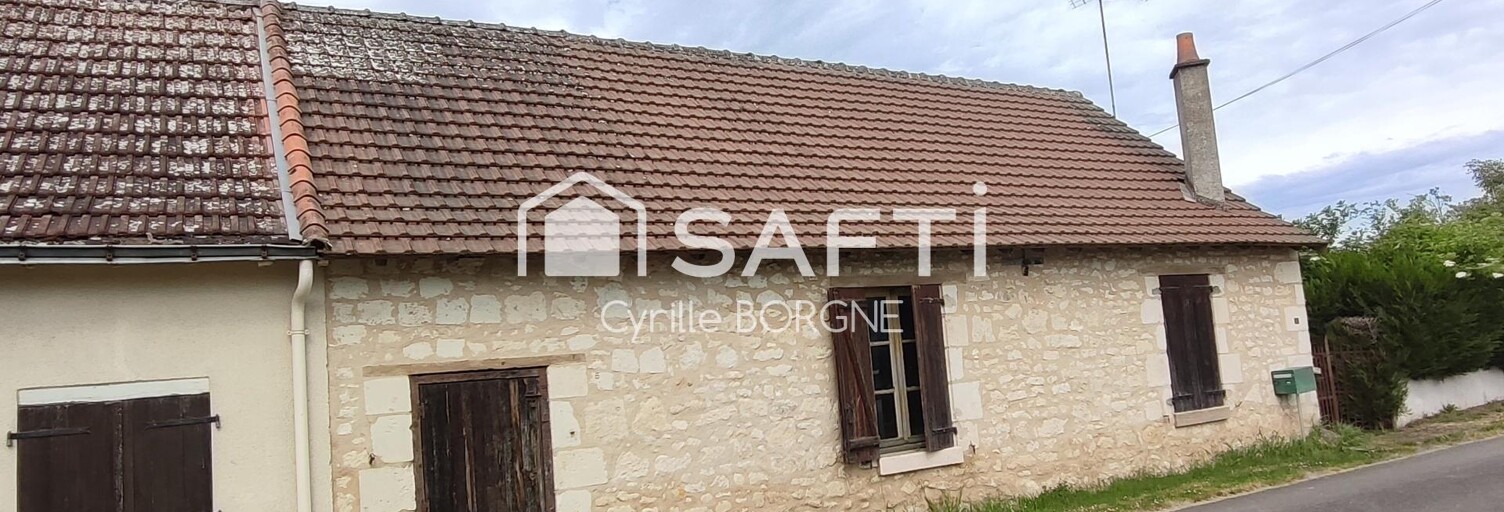 Maison 2 Pièces 60 m² à vendre à Crouzilles (37220)