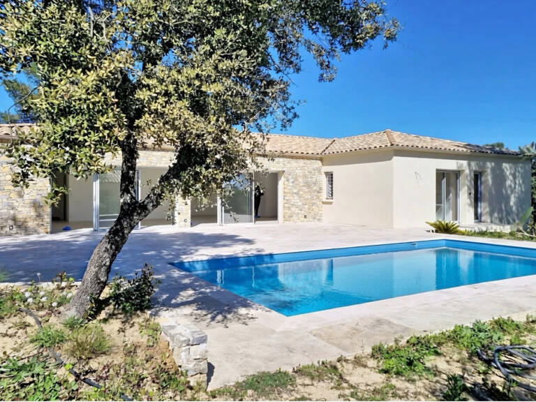 NÎMES - PETIT VÉDELIN - VILLA CONTEMPORAINE NEUVE DE PLAIN-PIED AVEC PISCINE — photo 1