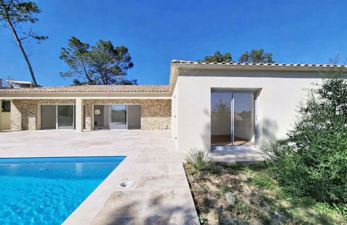 NÎMES - PETIT VÉDELIN - VILLA CONTEMPORAINE NEUVE DE PLAIN-PIED - PISCINE — photo 2