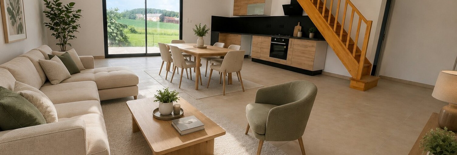 Maison 5 Pièces 116 m² à vendre à Porquéricourt (60400)