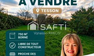 Terrain  750 m² à vendre à Tesson (17460)