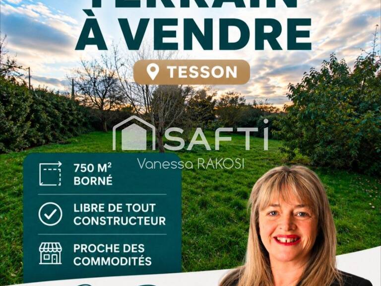 TESSON TERRAIN CONSTRUCTBLE 750 M² — photo 1